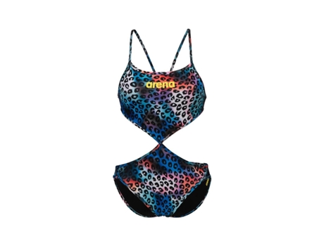 Bañador de Mujer para Natación ARENA Pieza Rule Twist Negro (XS)