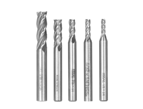 5 brocas de fresa de 4 flautas de carburo de tungsteno de acero, fresas de fresado, brocas rotativas, herramienta de vástago recto de 6 mm a 8 mm, ...