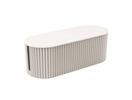 Caja de almacenamiento de regleta multiusos fuerte capacidad de soporte buena dureza escritorio impermeable caja de gestión de cables para oficina-...