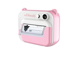 Cámara Instantânea SAVE FAMILY Print Rosa
