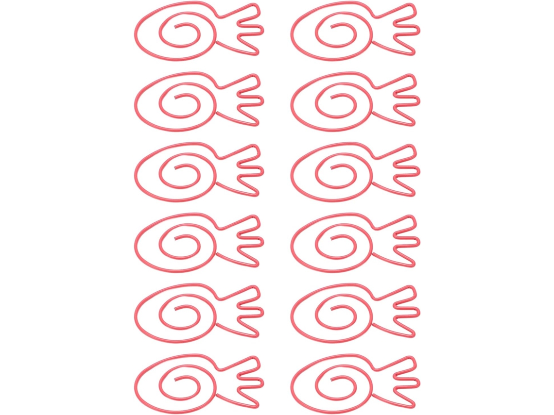 Paquete De 100 Clips De Papel Metálicos, Bonitos, Resistentes Y Coloridos Para Organizar Archivos.
