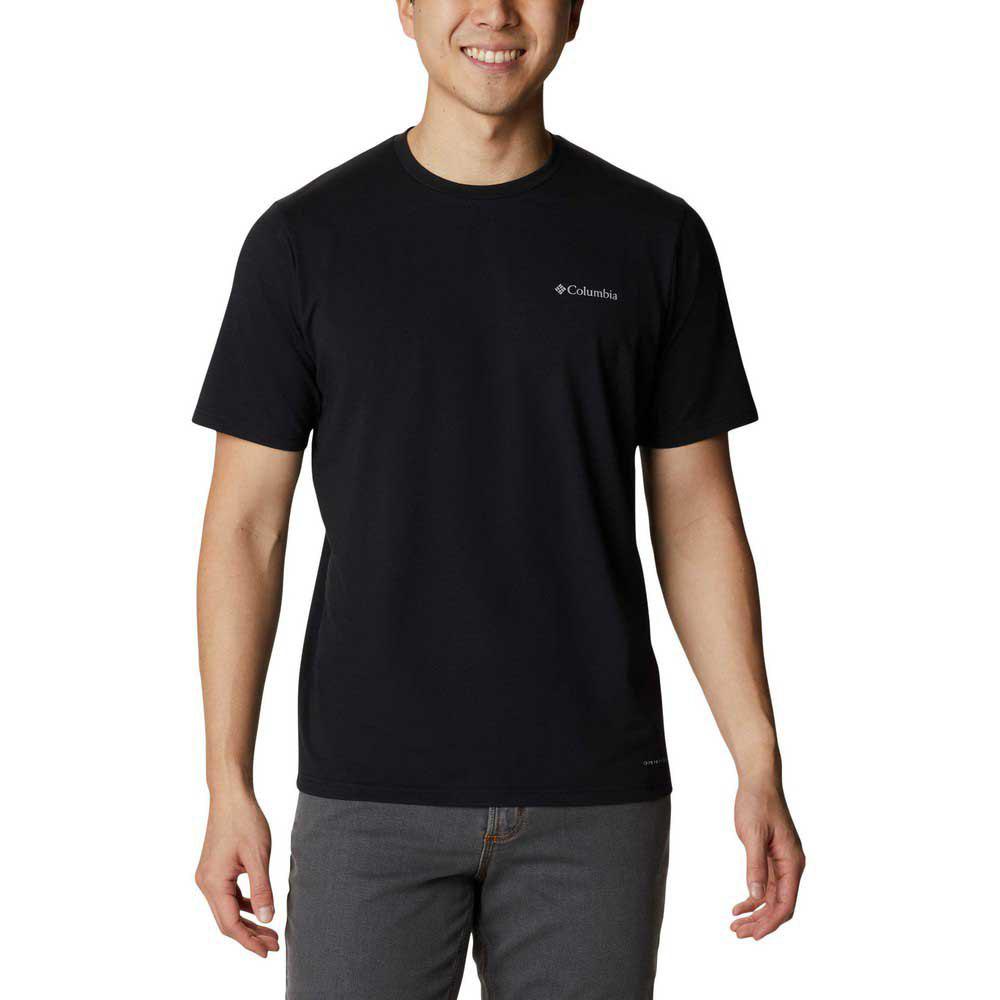 Sun Trek Short sleeve camiseta de manga corta hombre negro columbia 0194003423642 s6451669