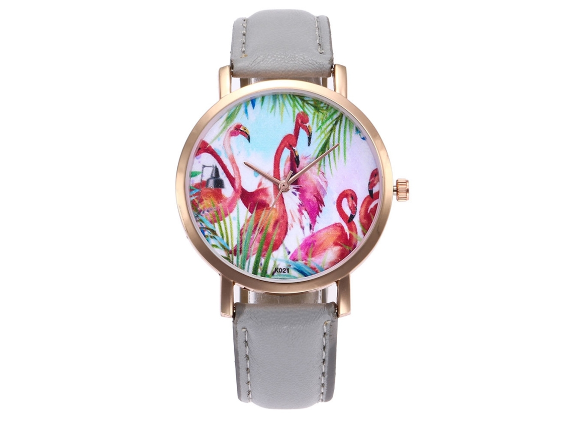 Reloj De Pulsera De Cuarzo Para Mujer, Sencillo Y Moderno, Color Gris.
