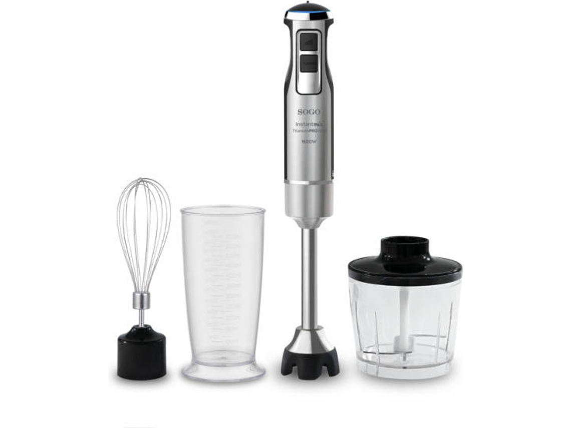 Batidora de Mano + Accesorios SOGO BAT-SS-14495 (1600 W - Inox)