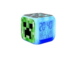 MEOIRUERY Despertador Minecraft LED colorido (regalo)
