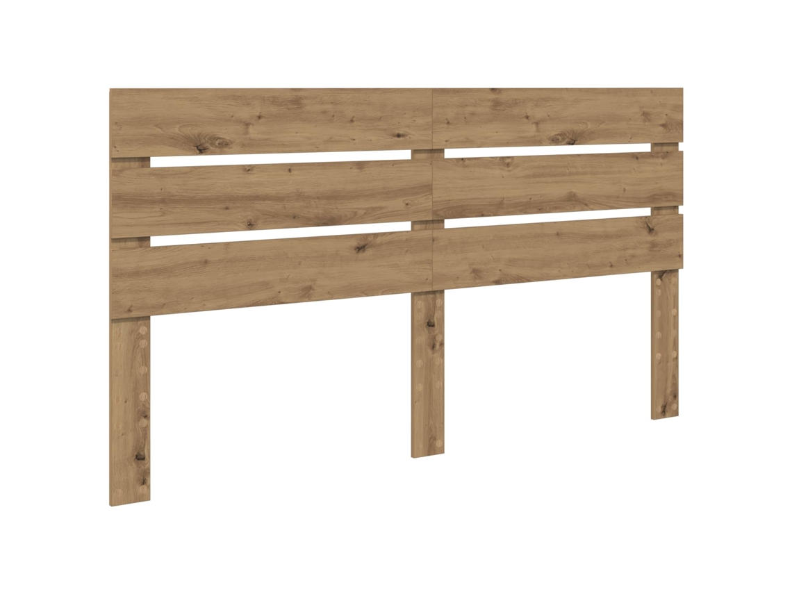 Maison Exclusive - Cabecero Roble Artesanal 160 Cm Madera De Ingeniería