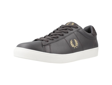 Zapatos de Hombre FRED PERRY Spencer Tumbled Lth Tecido Gris (40)