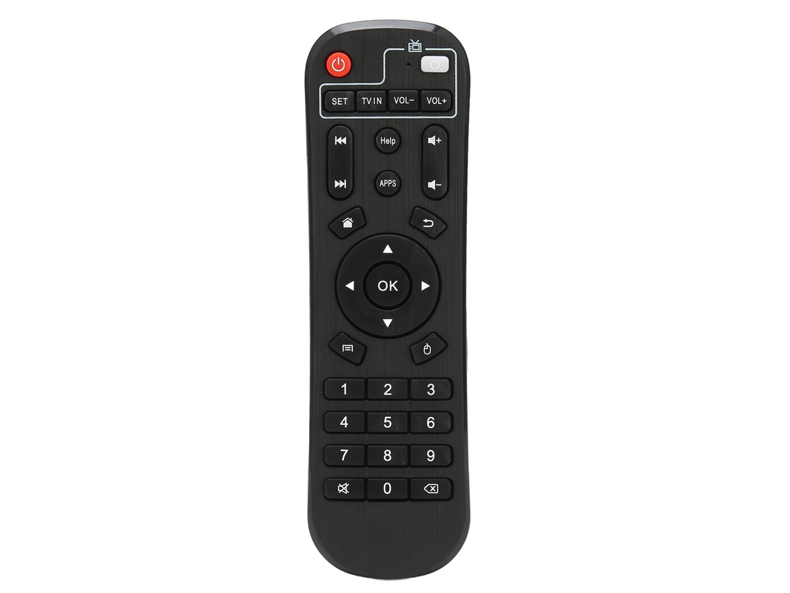 Mando A Distancia De Repuesto Con Botones Grandes Y Resistente Al Desgaste Para El Decodificador H96 Pro.