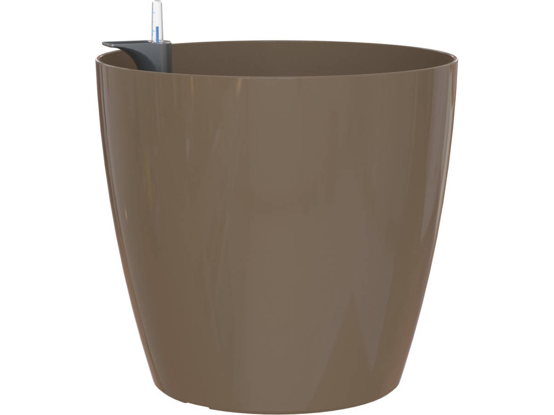Vaso ARTEVASI Auto-Irrigación (33.5x36x36cm - Marrón)
