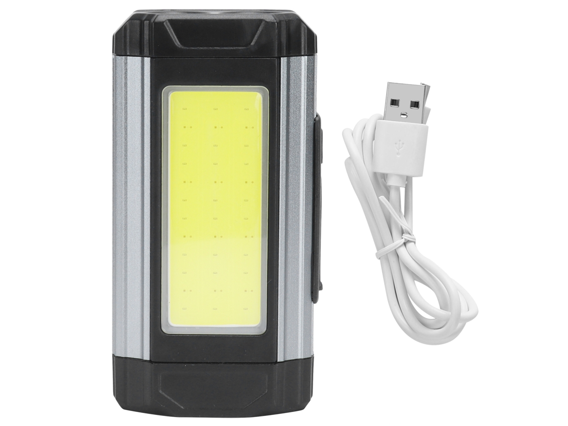 Rebe-lámpara De Trabajo Multifunción Cob Con Imán Y Carga Usb Linterna Led Accesorio De Iluminación