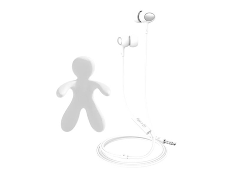 Auriculares Cesare Augusto Alámbrico Dentro Oído CELLY Blanco