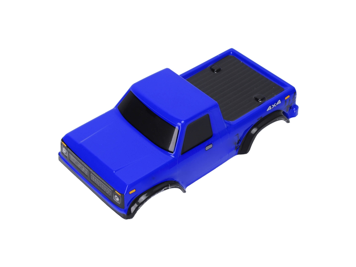 Carrocería Para Coche Rc Con Base De Ruedas Resistente A Impactos De 125 Mm, Accesorio Para Axial Scx24 1:24 Blue Track Vehicle