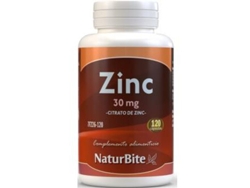 Citrato de Zinc 30 mg 120Cápsulas NATURBITE
