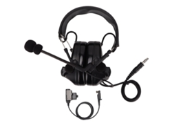 Auriculares militares (reducción de ruido, PTT U94)