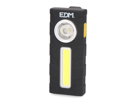 Linterna LED EDM Petaca Negro 320 Lm