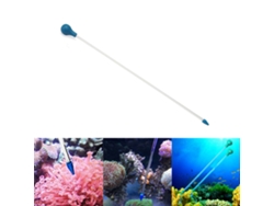 Alimentador De Coral Acrílico Largo De 35 Cm Para Acuarios Marinos Y De Peces Marinos Con Goma Suave.