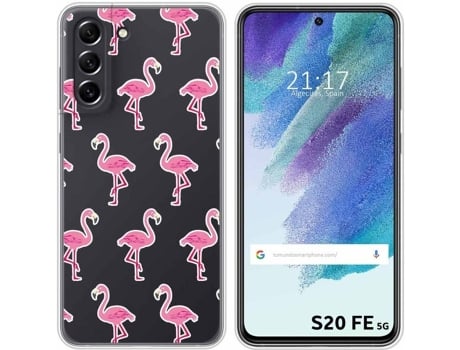 Carcasa Samsung Galaxy S21 FE 5G TUMUNDOSMARTPHONE Flamenco Multicolor