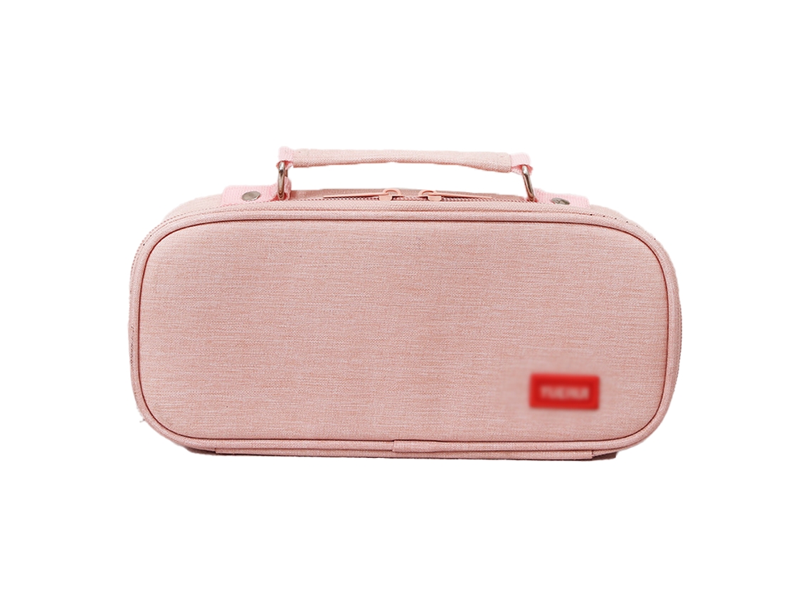 VIVILIYYA Caixa De Lápis De Grande Capacidade, Bolsa De Caneta Organizador Com Zipper Multi Compartamentos Durável