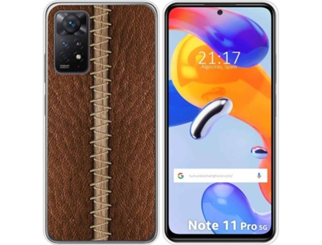 Carcasa Xiaomi Redmi Note 11 Pro TUMUNDOSMARTPHONE Dibujos Cuero 01 Multicolor