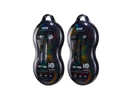 Auriculares Remax Lightning 1.2M Rm-598Is con cable plateado