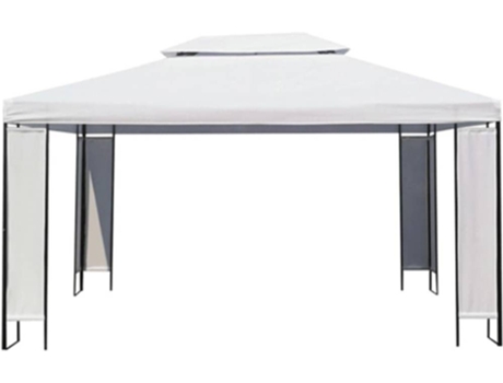 vidaXL Carpa cenador blanco 3x4 m