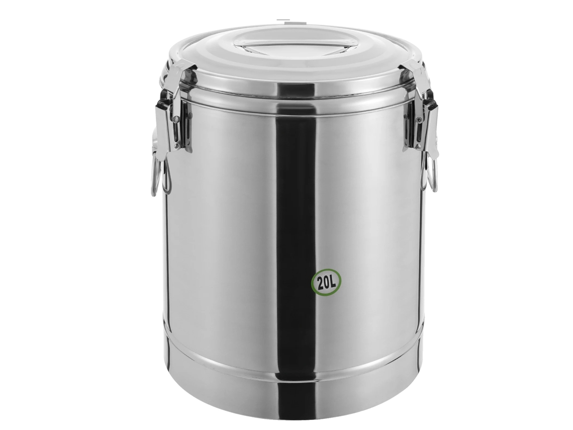 Contenedor térmico para sopa, gran capacidad, retención de temperatura, 20 L OEM