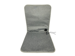 Cojín Calefactable Para Asiento De Coche, 1 Unidad, Gris.