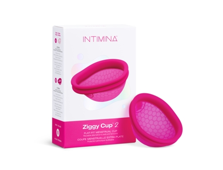 Copas Menstruales Disco Menstrual Intimina Ziggy Cup 2 (Reutilizable - Ultrafino - Talla B)