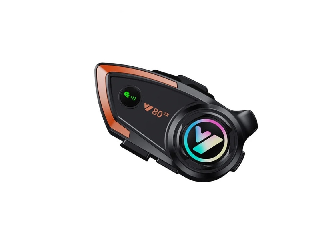 Auriculares Yizhood Con Reducción De Ruido Para Casco Cvc, Ideales Para Motociclismo, Rígidos, Bluetooth, Color Negro