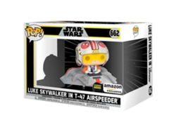Figura de Luke Skywalker de Star Wars de Pop Rides en T-47 Airspeeder exclusiva B.active