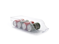 Organizador METALTEX De Frigorífico Transparente Para Latas 355X15X10 Cm Nº 13