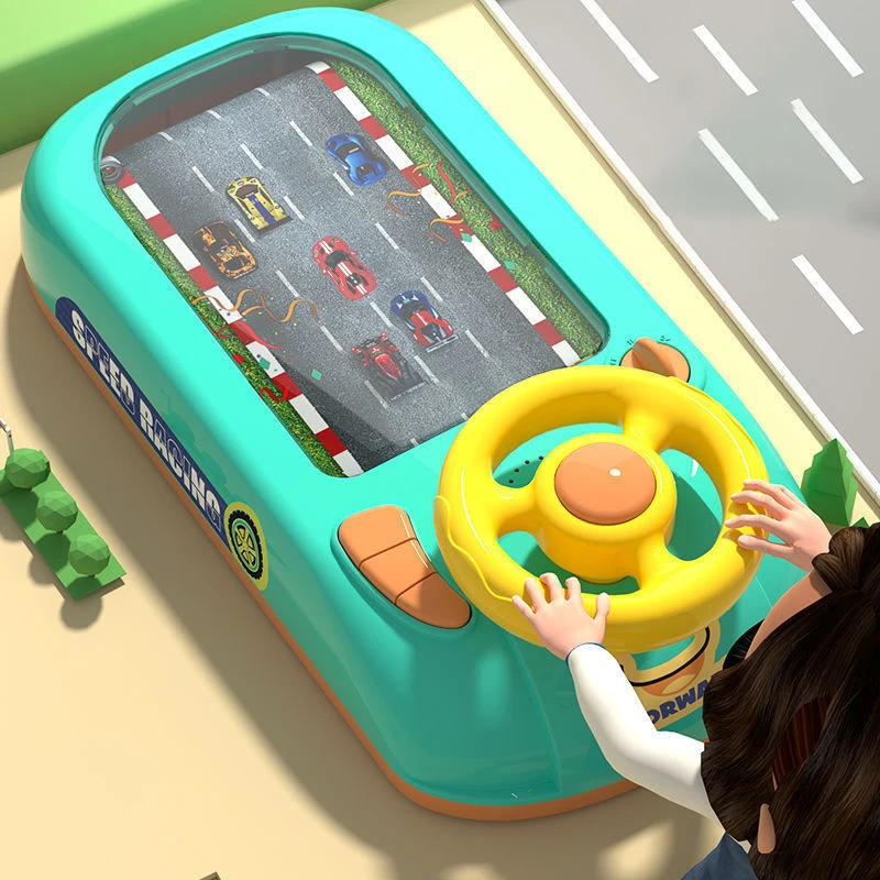 (verde) Carreras De Naves Espaciales, Aventura, Simulación, Volante, Juego De Conducción, Rompecabezas, Carreras, Juguete