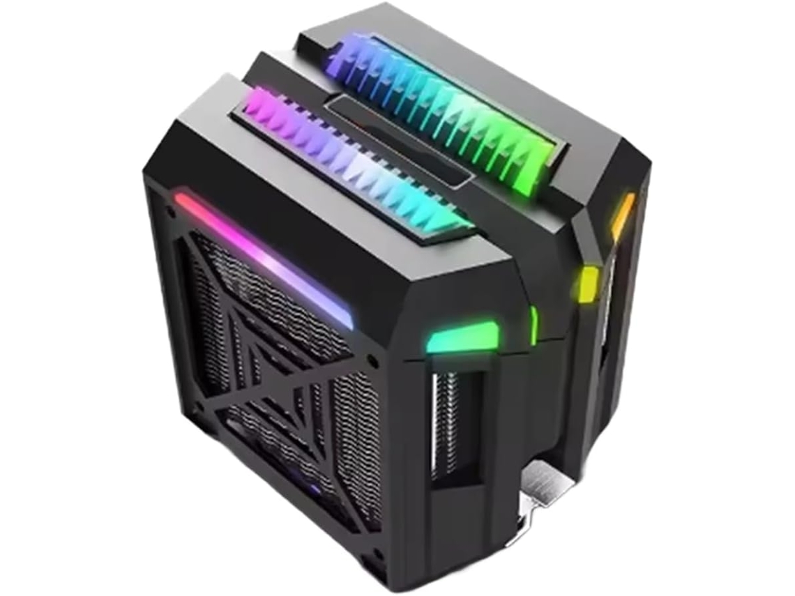 Torre De Ordenador T400 Argb Con Cuatro Tubos De Cobre Y Ventilador Disipador De Calor Para Cpu