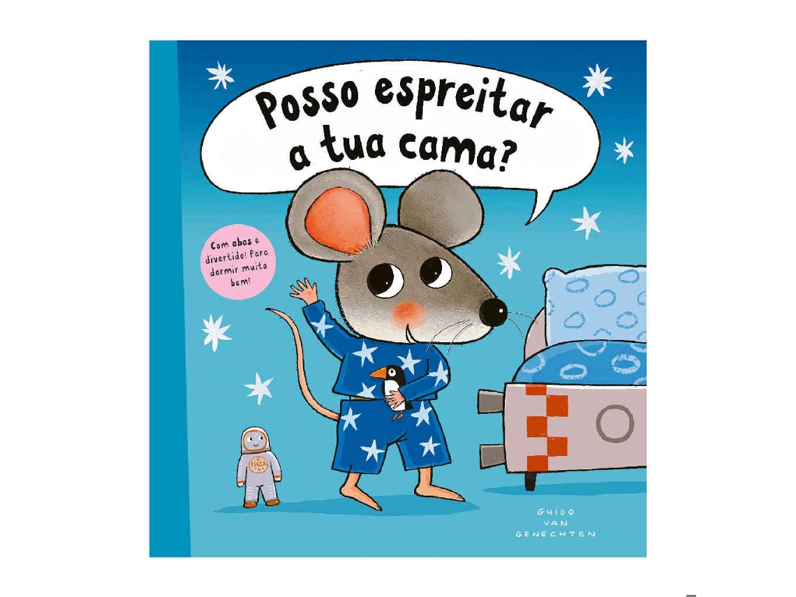 Libro Posso Espreitar a Tua Cama? de Guido Van Genechten (Portugués)