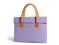 Bolsa para portátil con cremallera magnética, morada, Hexinyigjly (12 pulgadas)