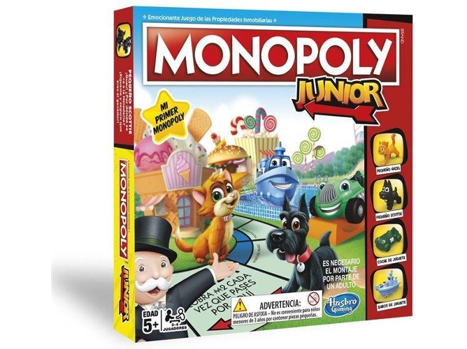 Juego de Mesa HASBRO Monopoly: Junior