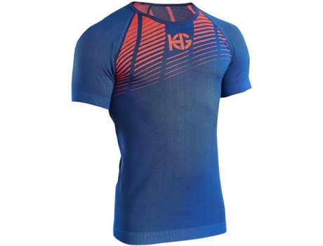 Camiseta de Hombre para Running SPORT HG Wave Azul (2XL)