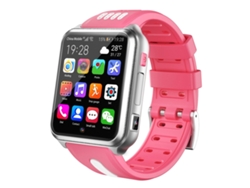 Smartwatch con pantalla totalmente laminada de 1,54 pulgadas, cámara dual, 3 GB de RAM, 32 GB de almacenamiento (rosa plata)