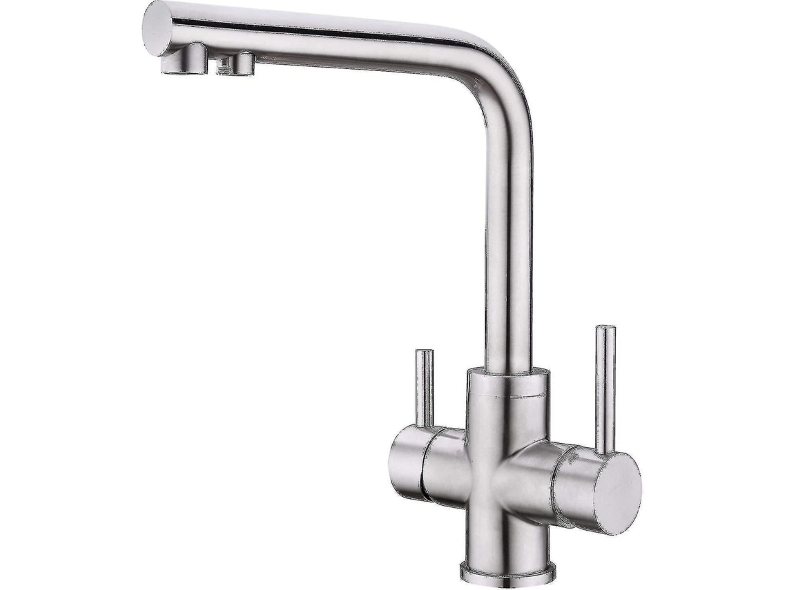 Grifo de cocina 3 en 1, grifo giratorio de 360°, purificador de agua 3 en 1