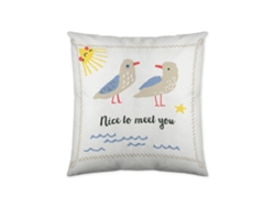 Almohada Decorativa POPCORN Biel (Algodón - 60 x 60 cm)