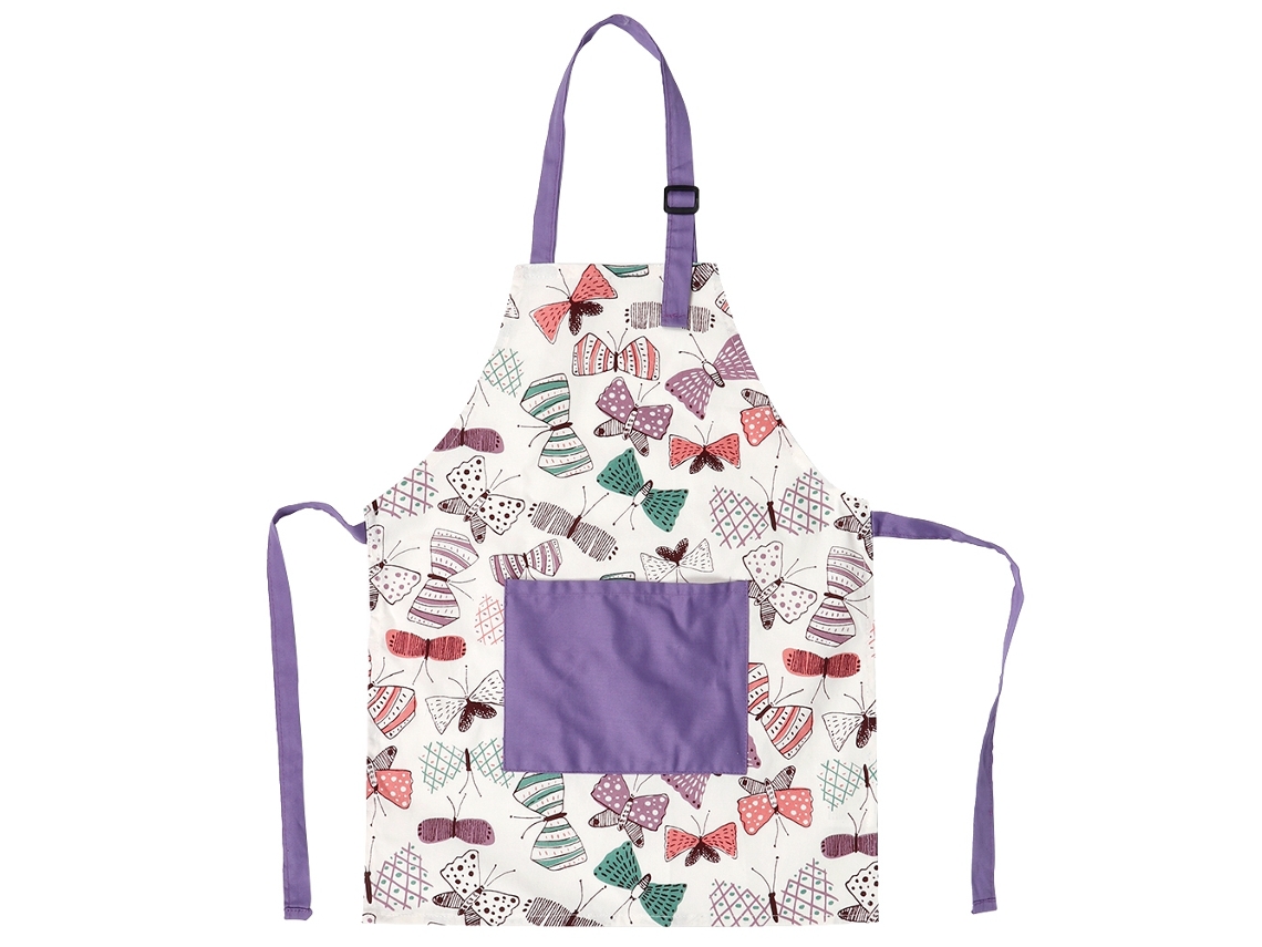 Delantal De Algodón Para Niños Con Bolsillos Reforzados Para Cocina, Repostería, Barbacoa Y Dibujo