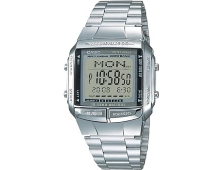 Reloj CASIO DB-360-1ADF Mujer (Acero Inoxidable - Plateado)