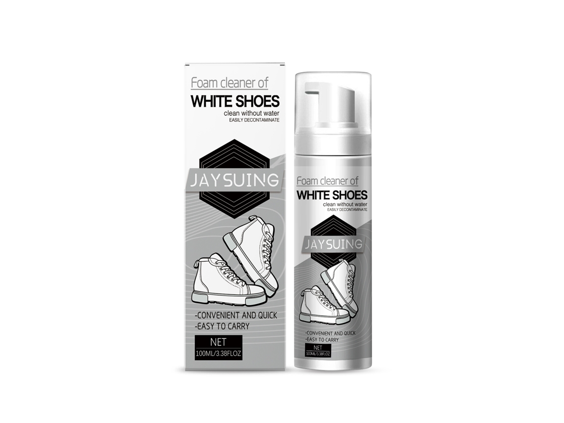 Limpiador de zapatos blanco (embalaje en caja con etiqueta nueva)