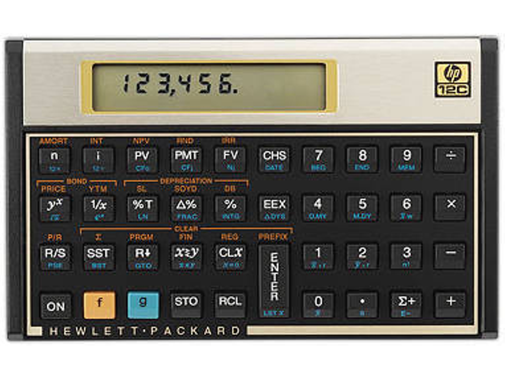 Calculadora Financiera HP 12c Negro (12 dígitos)