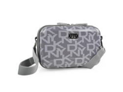 Neceser Viaje Rigido DKNY DKNY-1001 Deco Signature Cosmetic Case lt charcoal/white (22X14x10 Cm)
