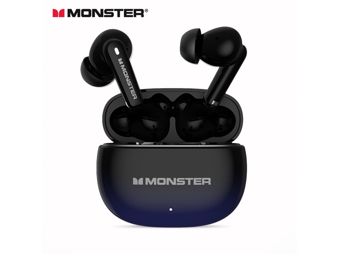 (negro) Auriculares Bluetooth 5.4, Cancelación De Ruido, Graves Potentes, Inalámbricos, Con Estuche De Carga