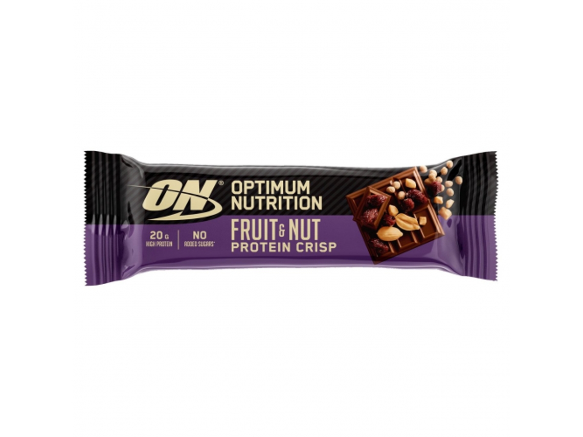 Optimum Nutrition Barrita On Protein Crujiente Frutas Y Nueces 70 Gr OPTIMUM NUTRITION