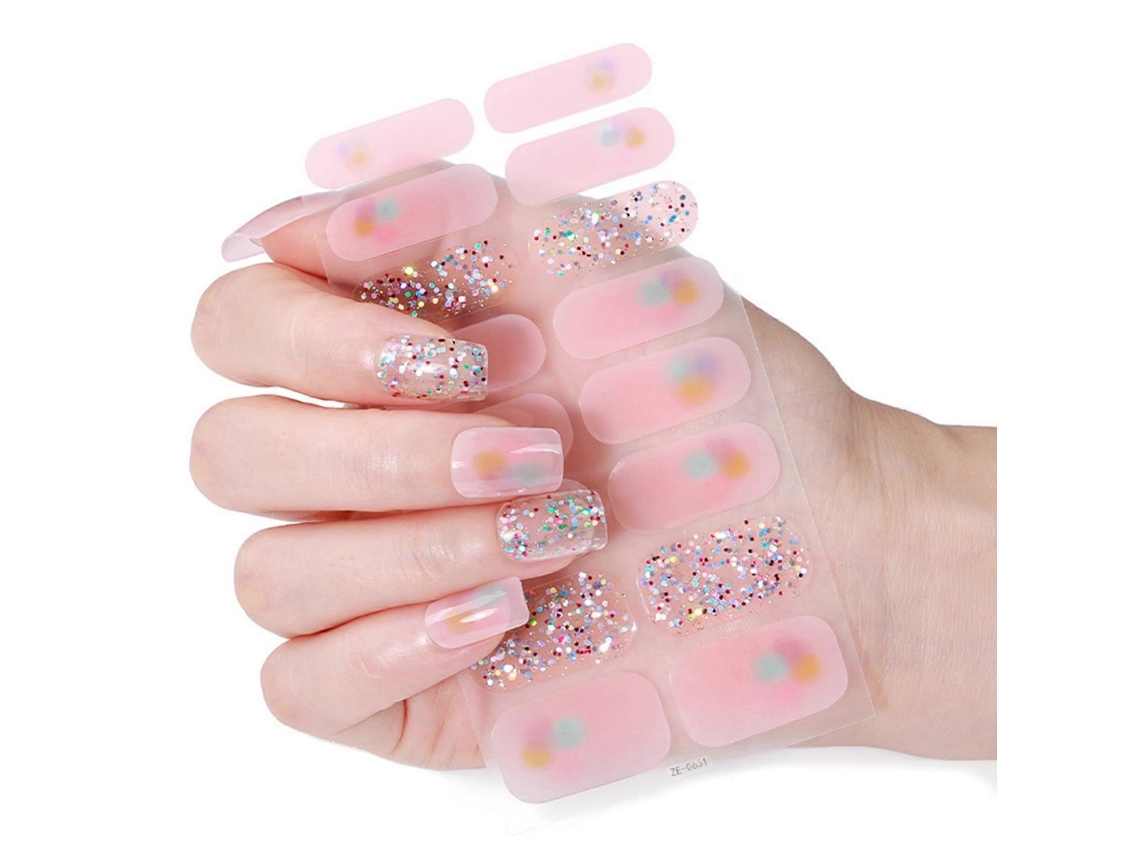 Tiras de esmalte de uñas, pegatinas para decoración de uñas, geles navideños, tiras de uñas, pegatinas para esmalte de uñas, envolturas para uñas, decoración de uñas Nostalgia88