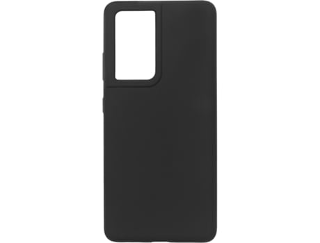 Funda para Samsung Galaxy S21 Ultra ESTUFF Silicona Negro