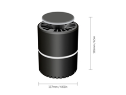2026-lámpara Mosquito Killer Led Uv Con Ventilador Aspirador Insectorario Eléctrico Anti-mosquitos 5v Usb